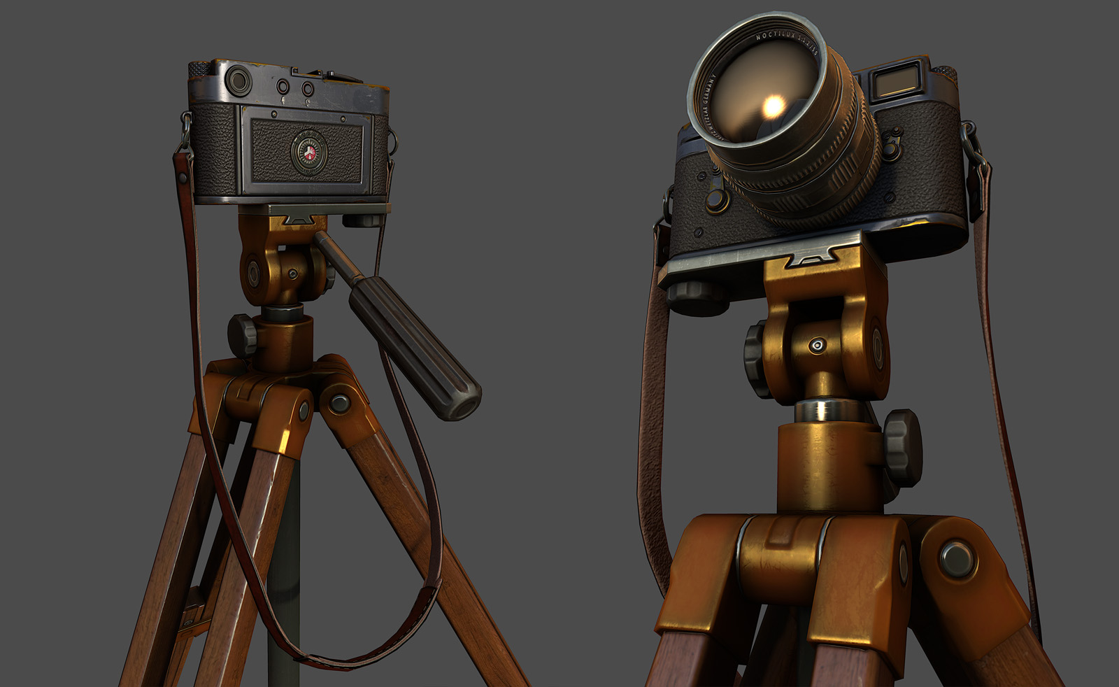 marmoset toolbag with renderman materials