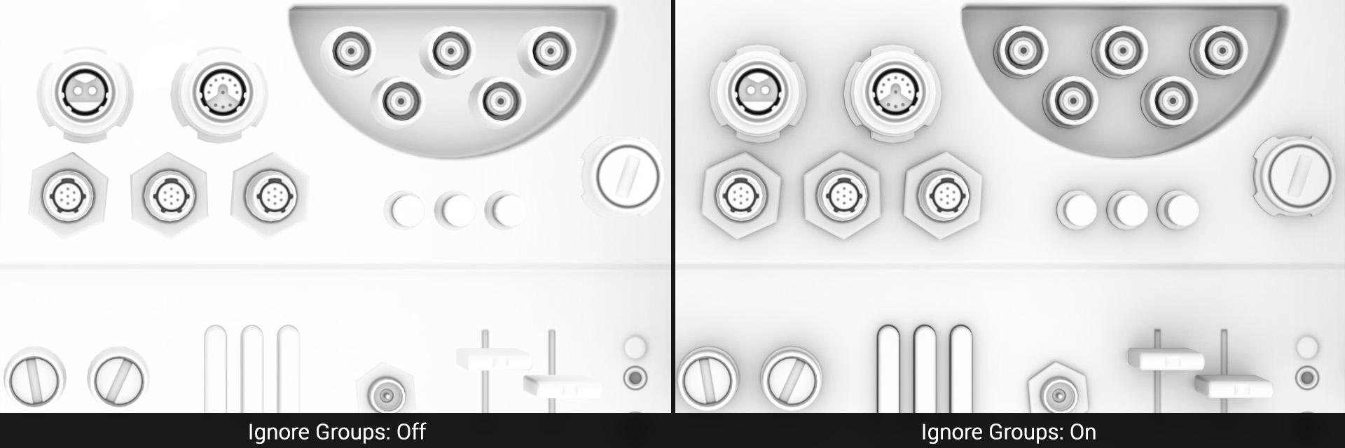 baking material id maps in marmoset toolbag 3