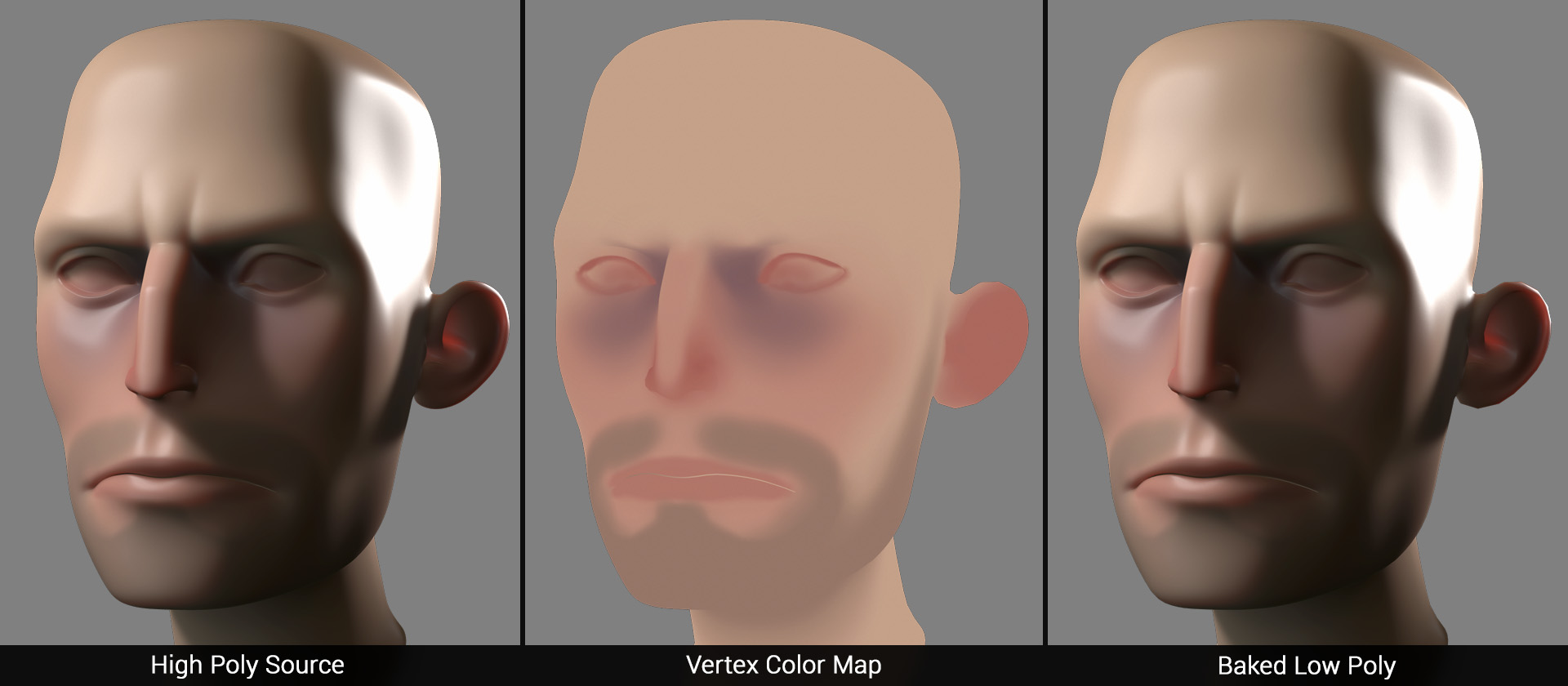 faces - Sculpting brush - low poly with normal map? - Blender Stack Exchange