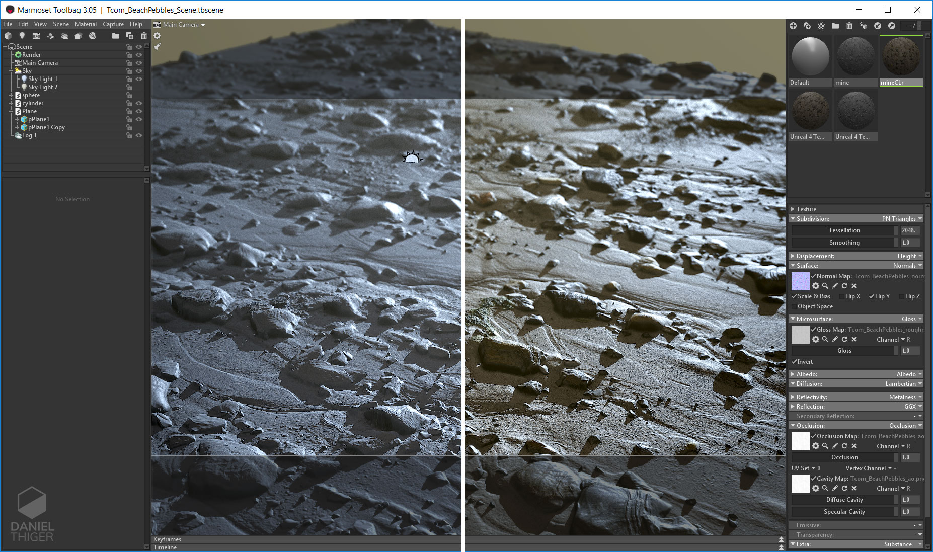 marmoset toolbag 3 tiling uvs