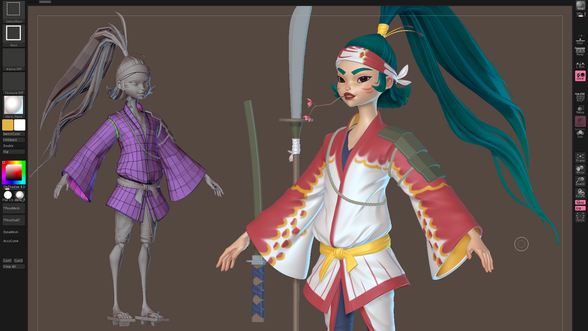 creating stylized characters 3d