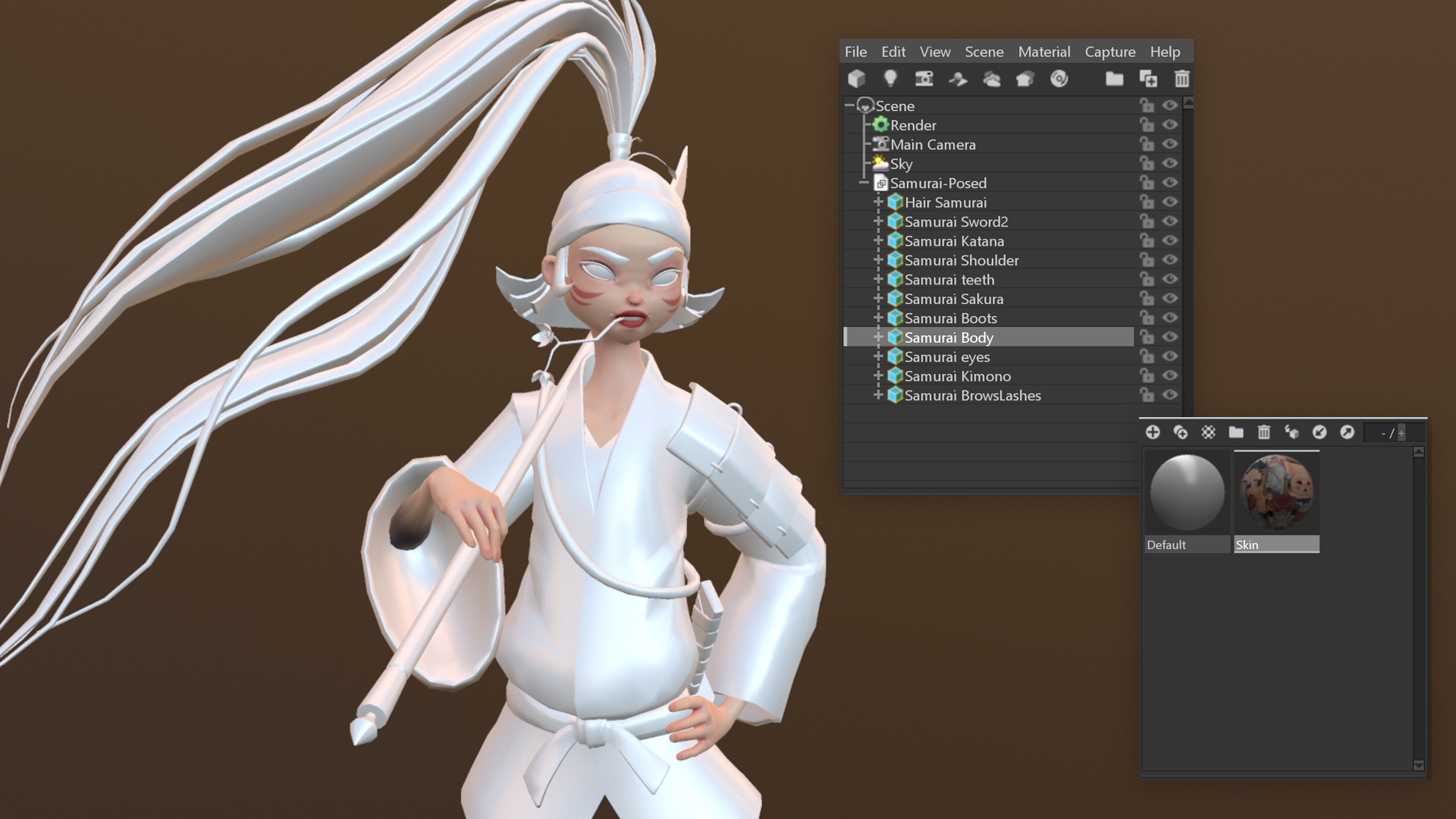 marmoset toolbag 3 video wireframe