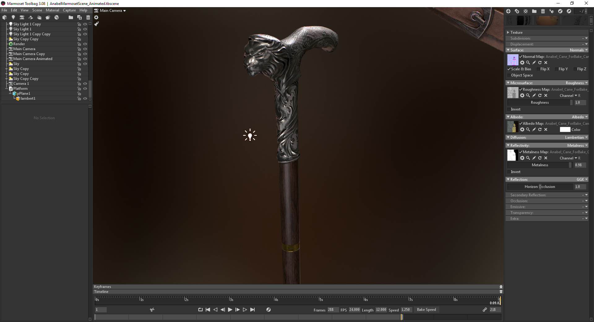 marmoset toolbag 3 metalness problem