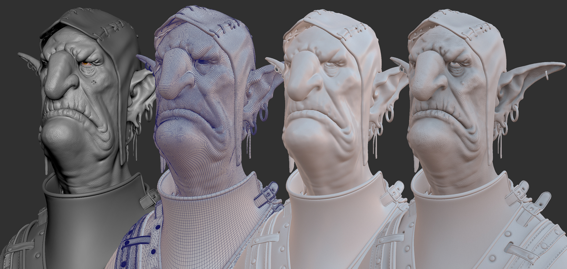 baking in marmoset toolbag 3 with super high poly character