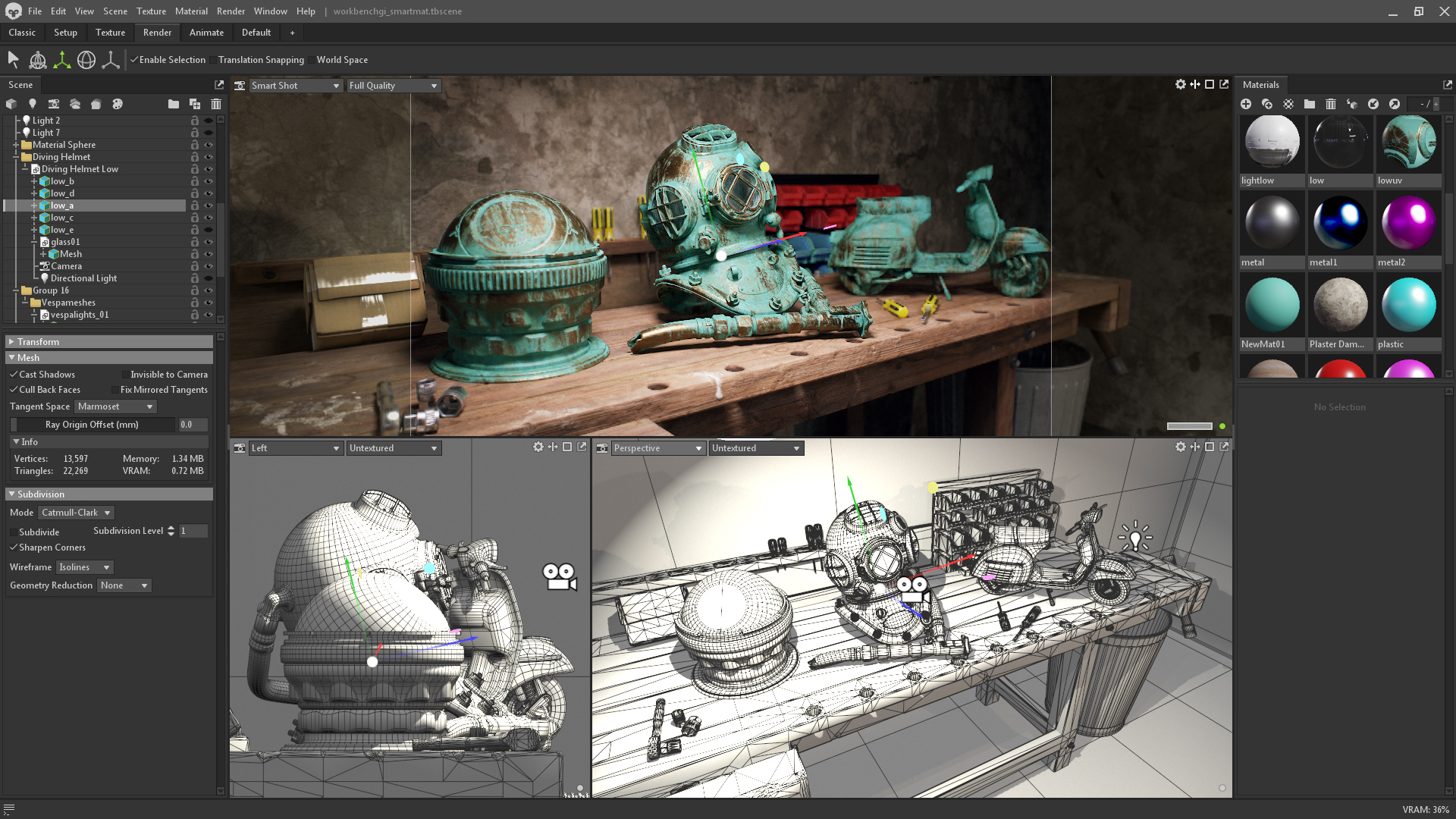 substance painter to marmoset toolbag 3