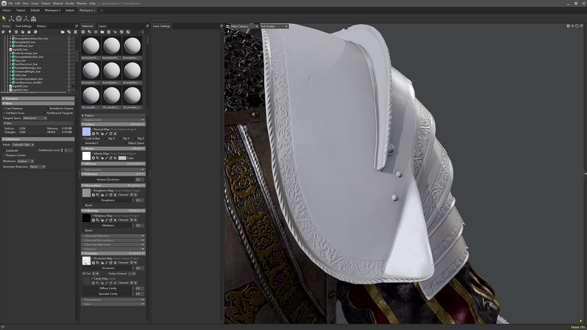 armor material marmoset toolbag 3